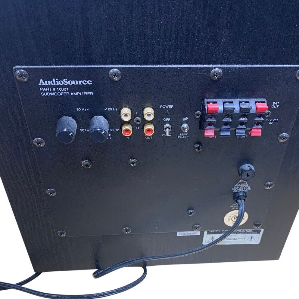AudioSource Subwoofer Amplifier Speaker – Part #10001 Excellent Used Condition