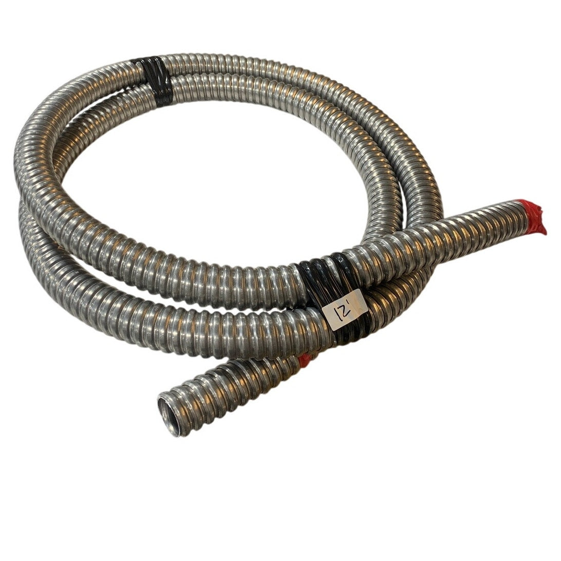 12-Foot by 1.5" Diameter Flexible Metal Conduit (FMC)