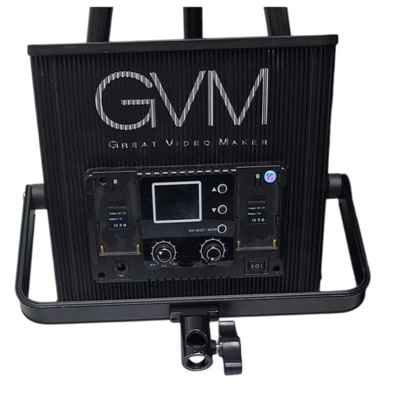 GVM 50RS RGB LED Light Panel Kit w/ Tripod & Case – Great Video Maker