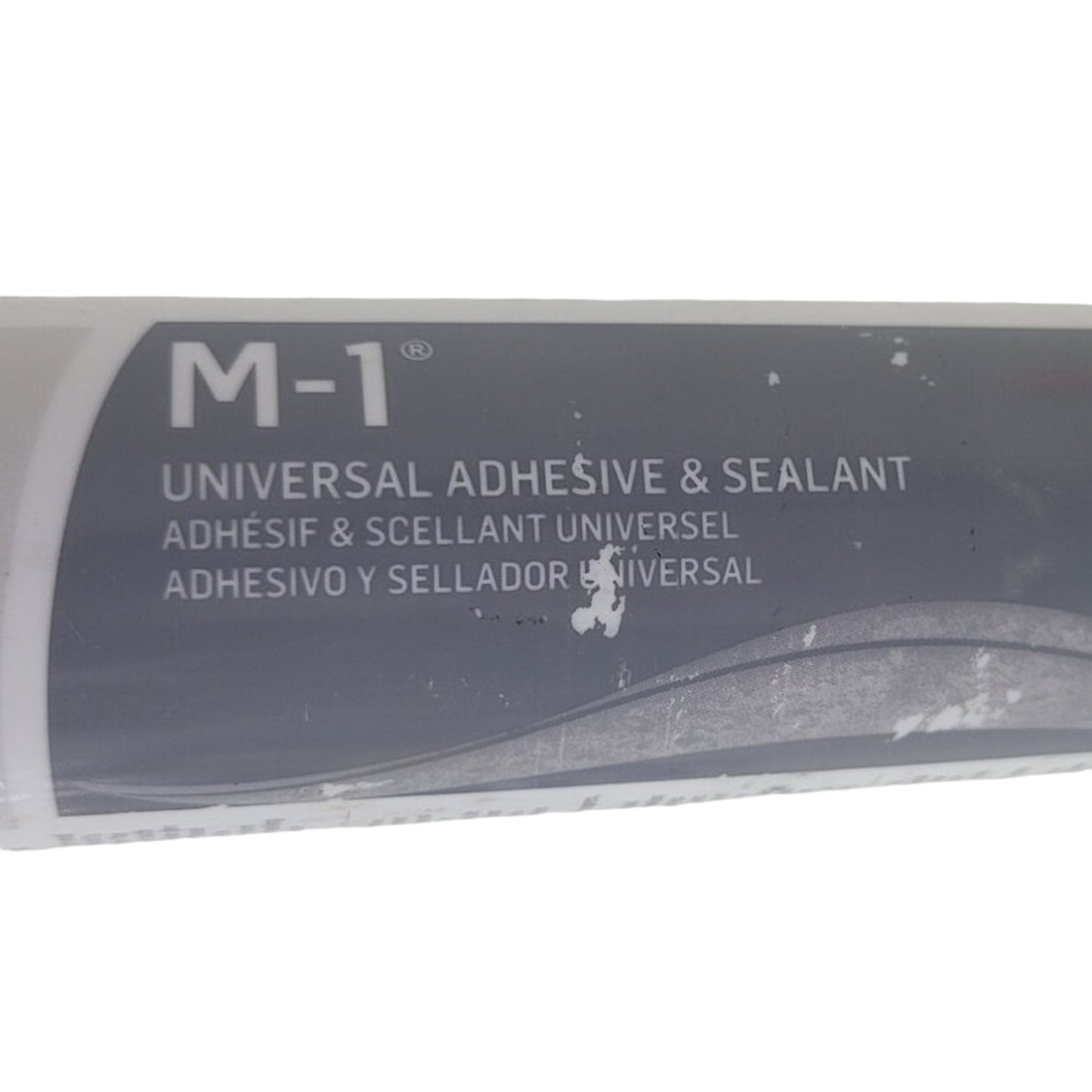 2 New Chemlink M-1 BLACK Universal Adhesive & Sealant Black Caulk Tubes