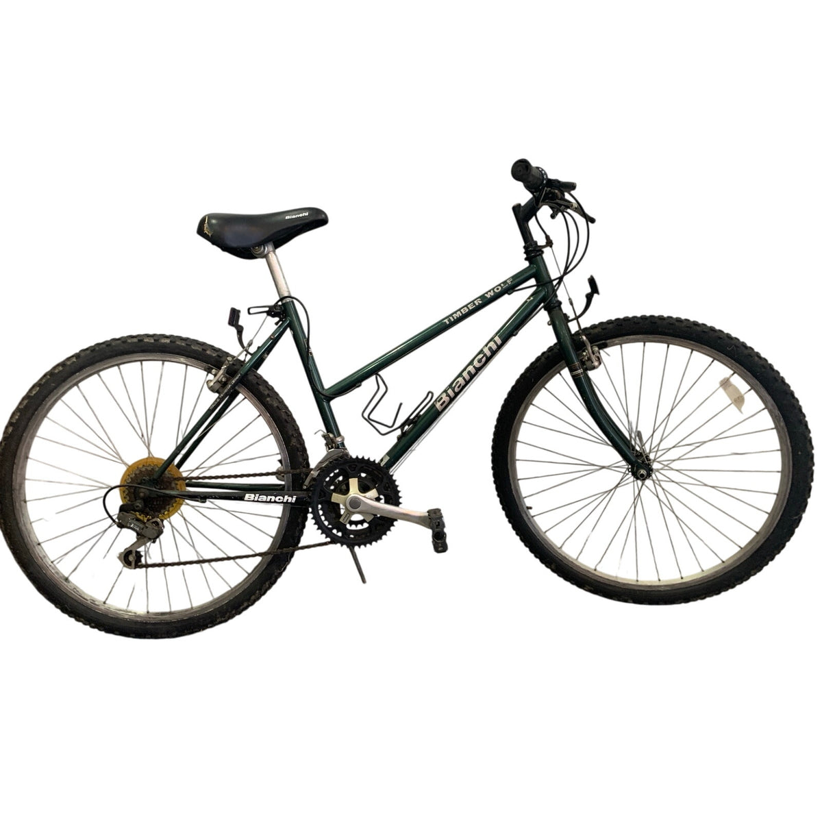 Vintage Mid-1990s Bianchi Women’s Bike – Classic Steel Frame Hunter Green