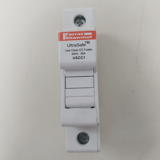 4 New Ferraz Shawmut UltraSafe 600V 30A USCC1 Fuse Holders B213441