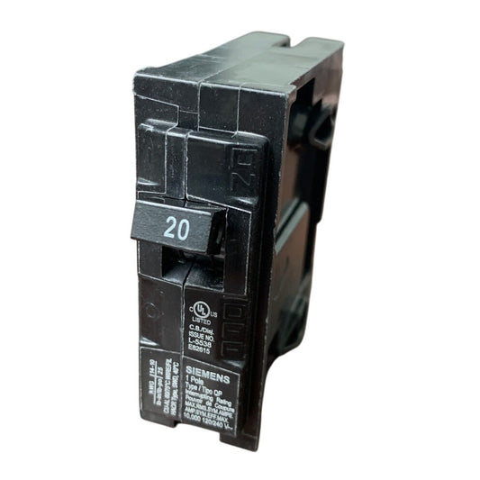 New Box of 12 Siemens Q120 20-Amp Single Pole Type QP Circuit Breakers