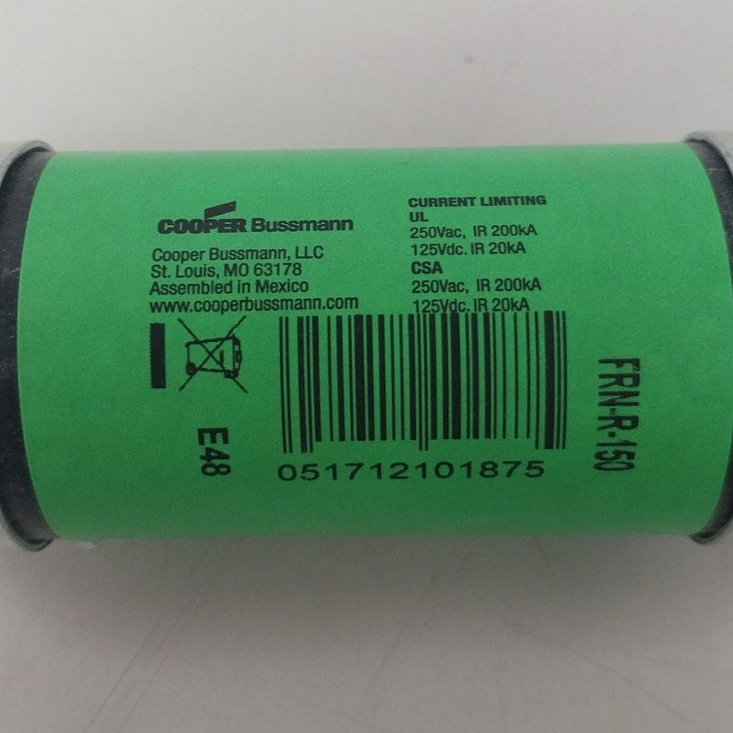New Cooper Bussman Fusetron Energy Efficient 250Vac Time Delay RK5 Fuse
