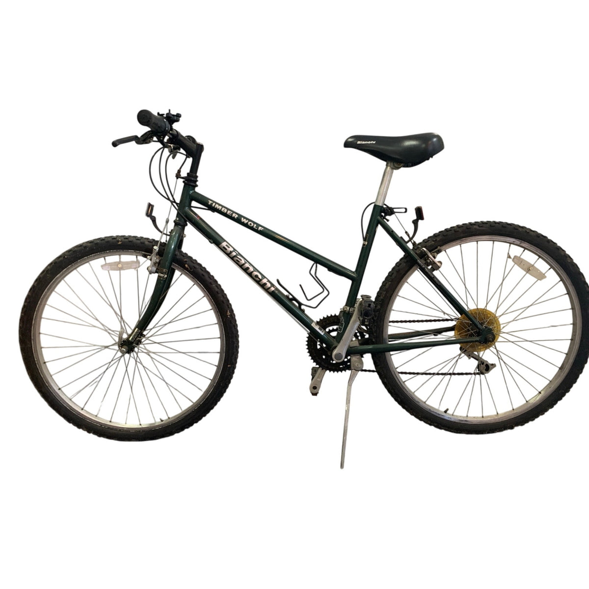 Vintage Mid-1990s Bianchi Women’s Bike – Classic Steel Frame Hunter Green