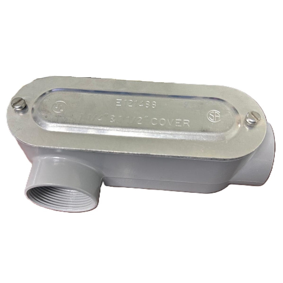 New Open Box 1.5" Type LR Elbow Outlet Conduit Body E121488 w Cover & Gasket