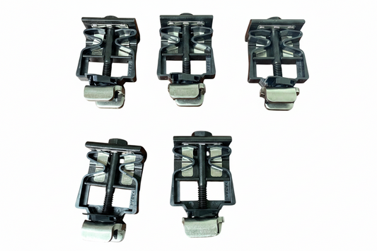5 New Open Box Pegasus Solar PRS Z23-3 Black Panel Multi-Clamps Mids Ends