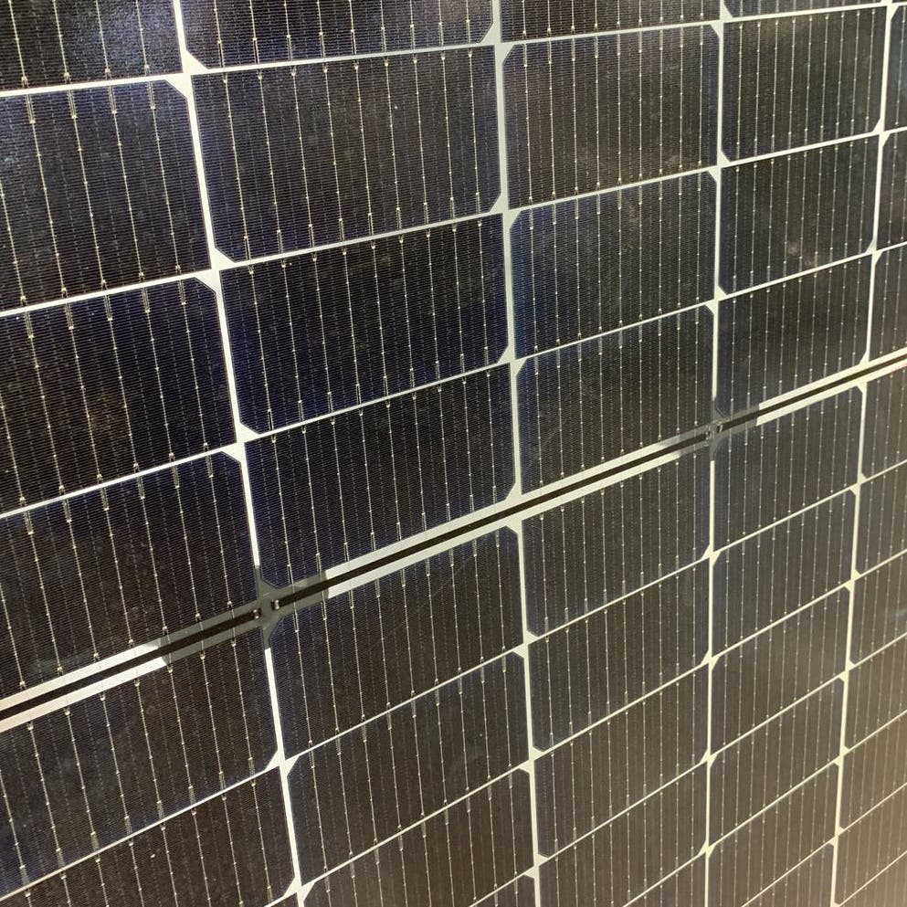 New VSun 445-144BMH 445W Ultra Black Double Glass Solar Panel Module
