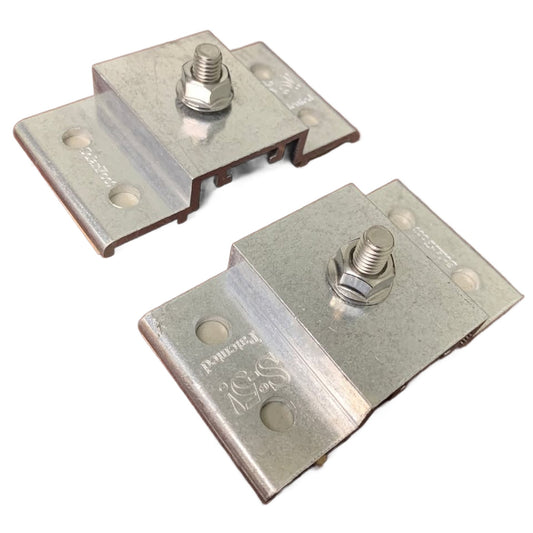 2 New S-5! Solutions SolarFoot LP66-B-0 Metal Roof Mount Solar Module Brackets