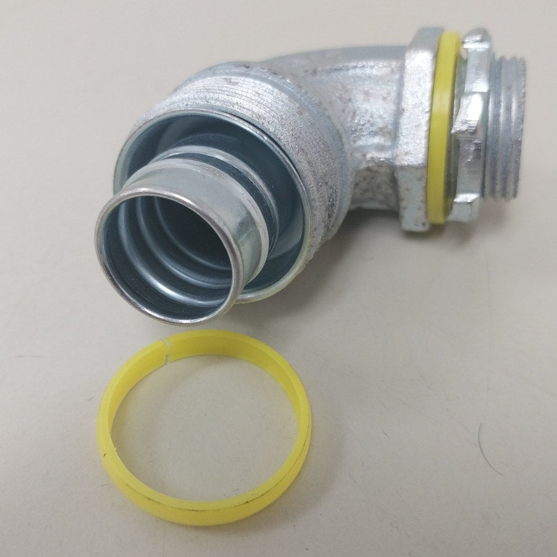 New Hubbell Raco Liquidtight 3/4" 90 Degree Connector 263727