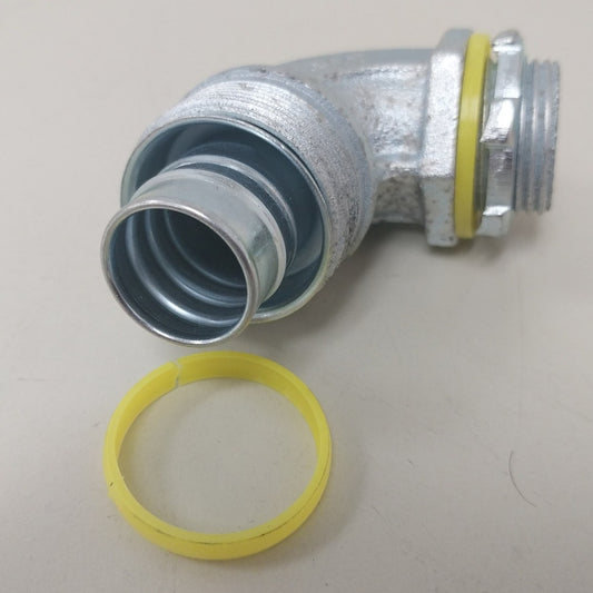 New Hubbell Raco Liquidtight 3/4" 90 Degree Connector 263727
