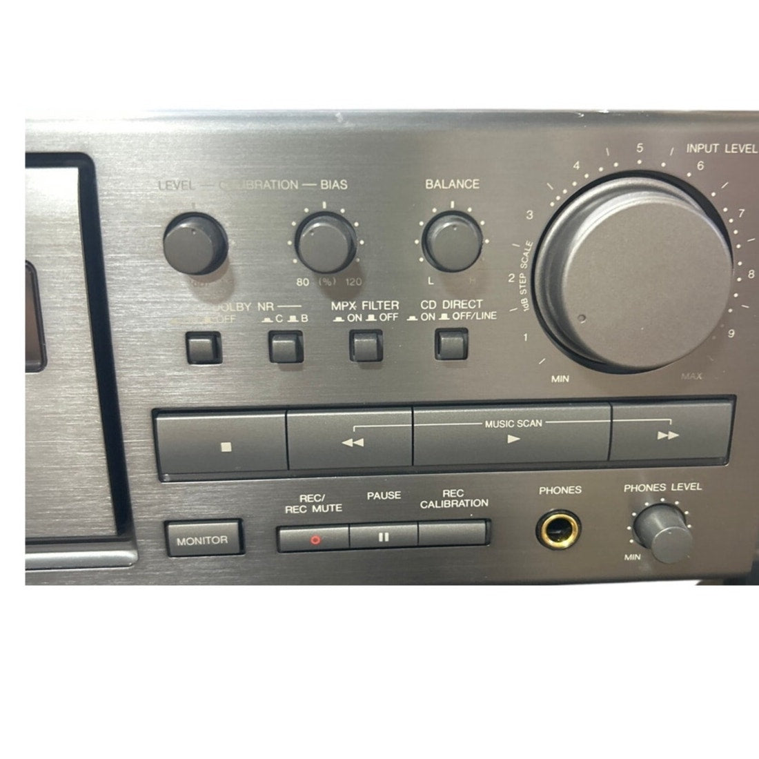 Vintage JVC KD-25J Stereo Cassette Tape Deck – Silver Face – Made in Japan (EUC)