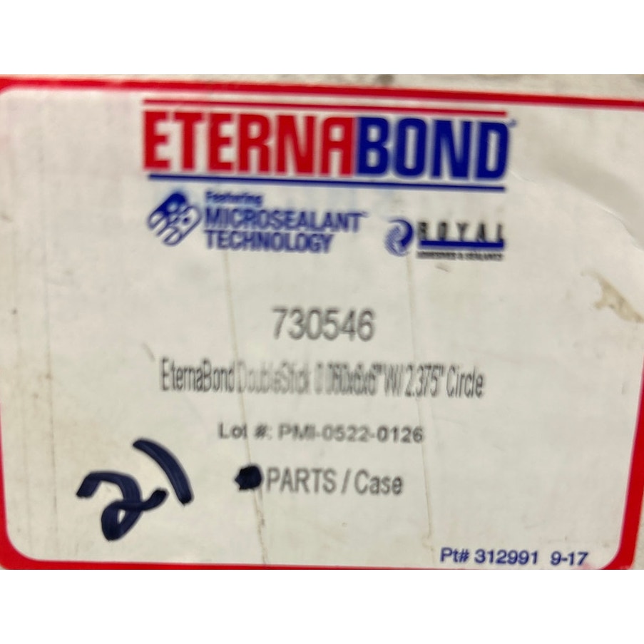 21 Eternabond 6" Square Circle Cutout 730546 Double Stick Roof Seal MicroSealant