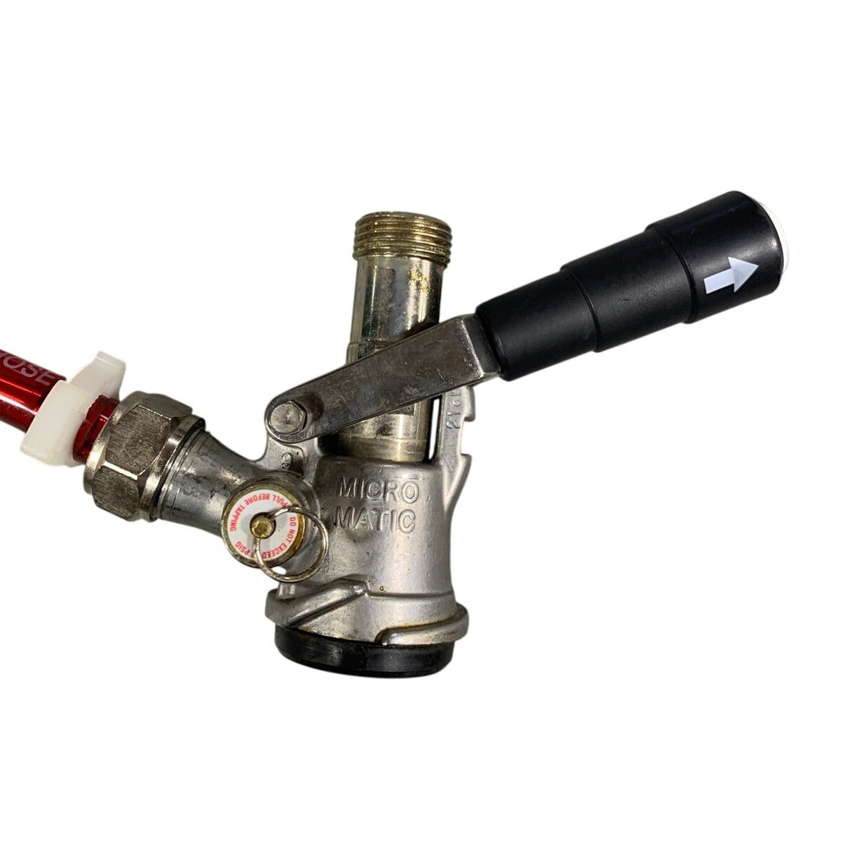 Kegerator Tapping Kit: Green CO2 Tank, Dual Gauge Regulator & Sankey Coupler