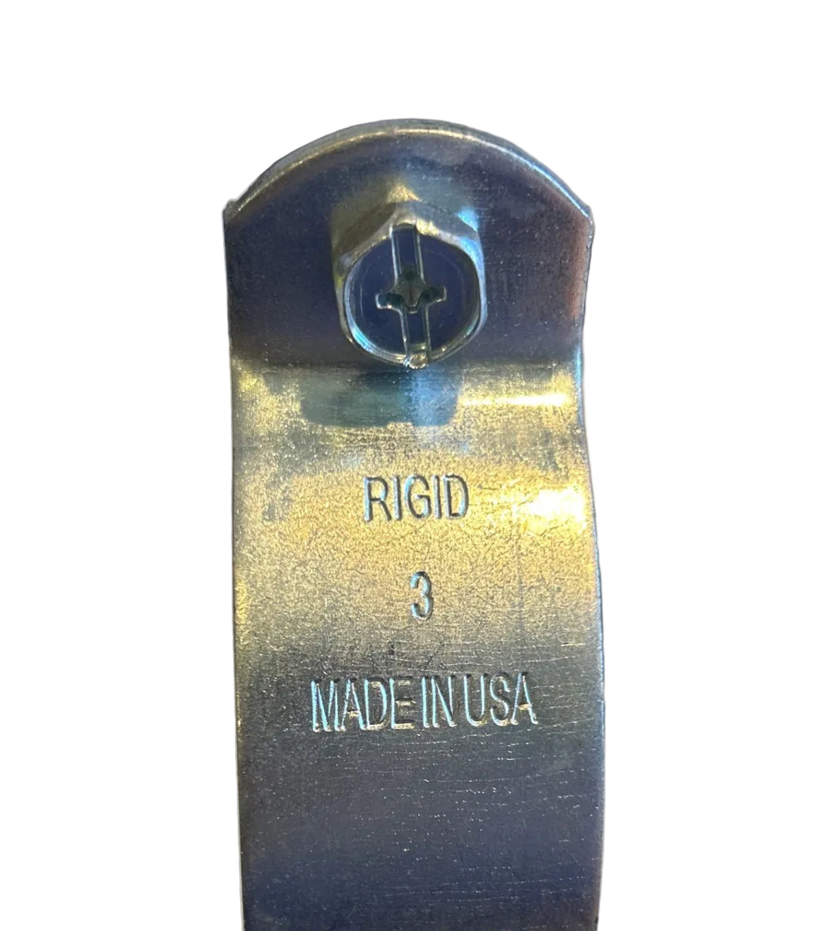 6 USA-Made 3-Inch Rigid Conduit Strut Clamps, New Open Box
