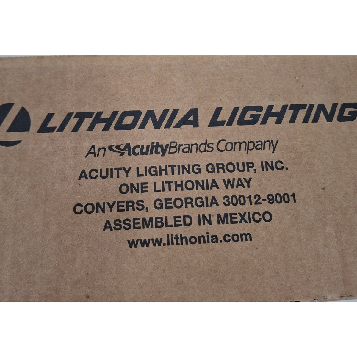 Lot of 5 Lithonia Lighting White Commercial / Utility Fixtures (New)