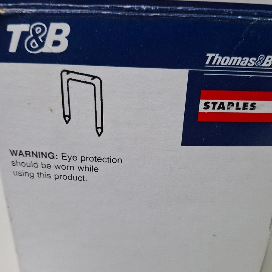 430 New Thomas & Betts 1/2" Steel Staples Open Box Type NM Cable 2.5" Wide Max