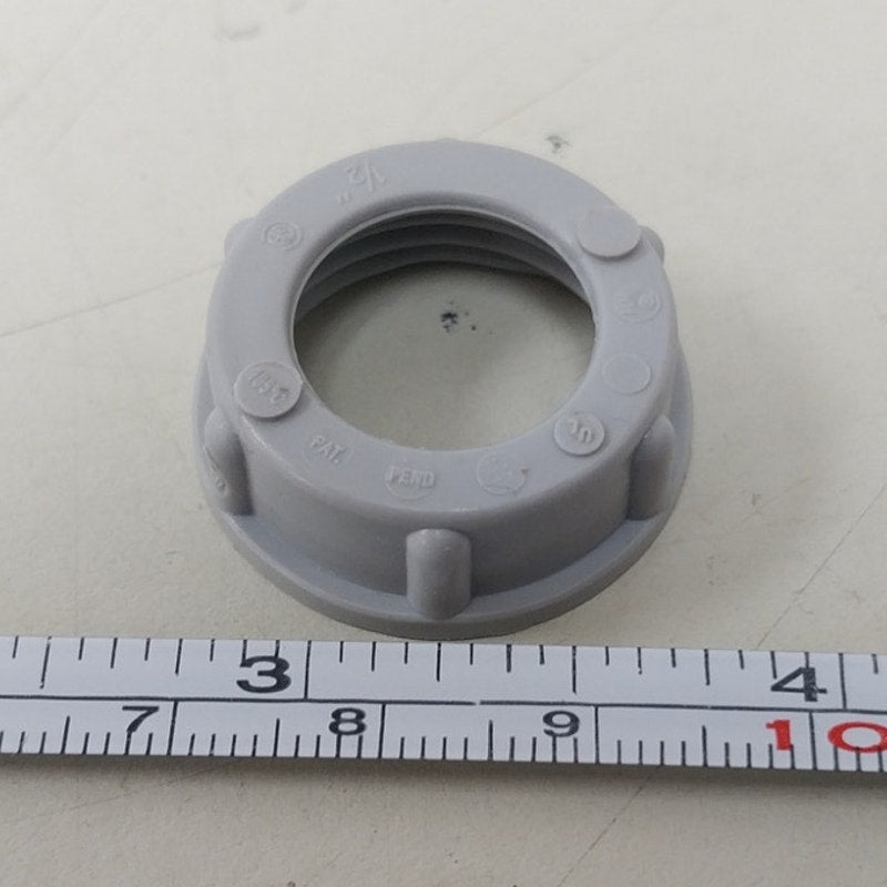 1/2" Plastic Threaded Insulating Bushing — 22-Pack, New