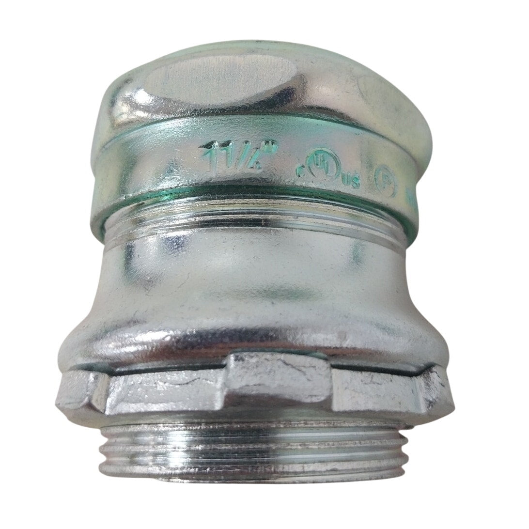 6 New 1.25" Raintight EMT Connectors - Open Box