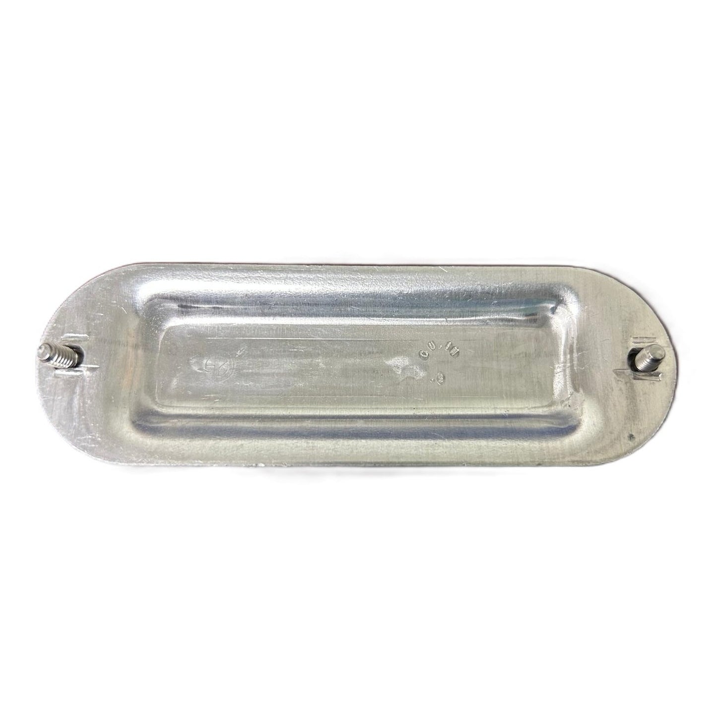 New Open Box  3/4" Single Aluminum Gedney Form 85 Conduit Body Cover w Screws