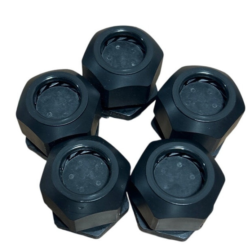 5 New Open Box Heyco 1" Black Plastic NPT 5 Hole Solar Panel Mastheads