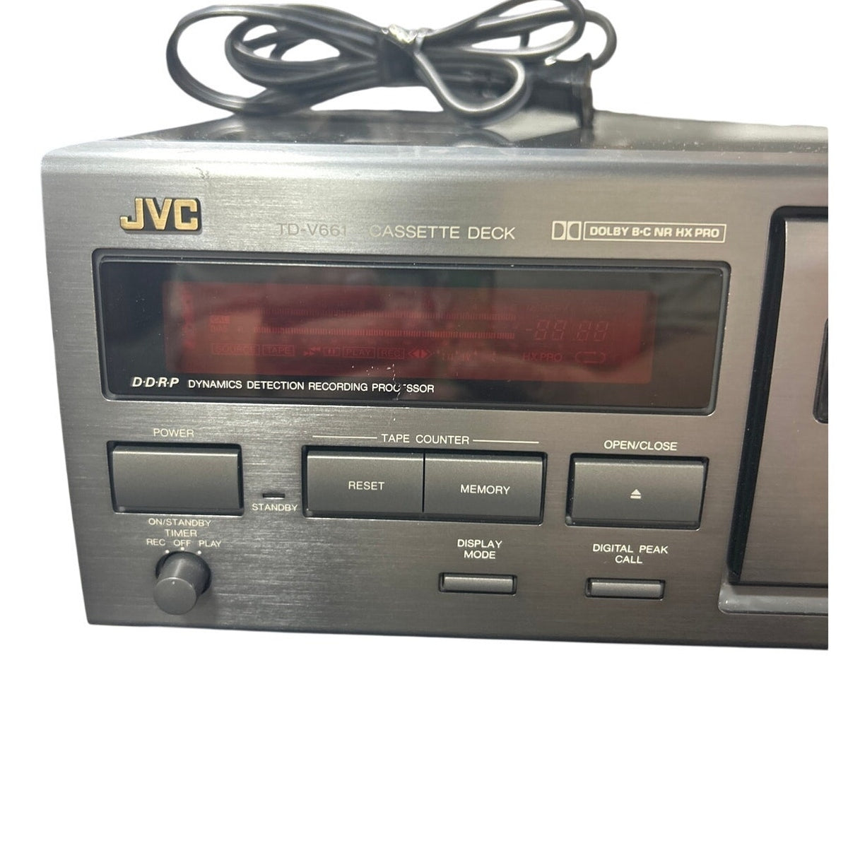 Vintage JVC KD-25J Stereo Cassette Tape Deck – Silver Face – Made in Japan (EUC)