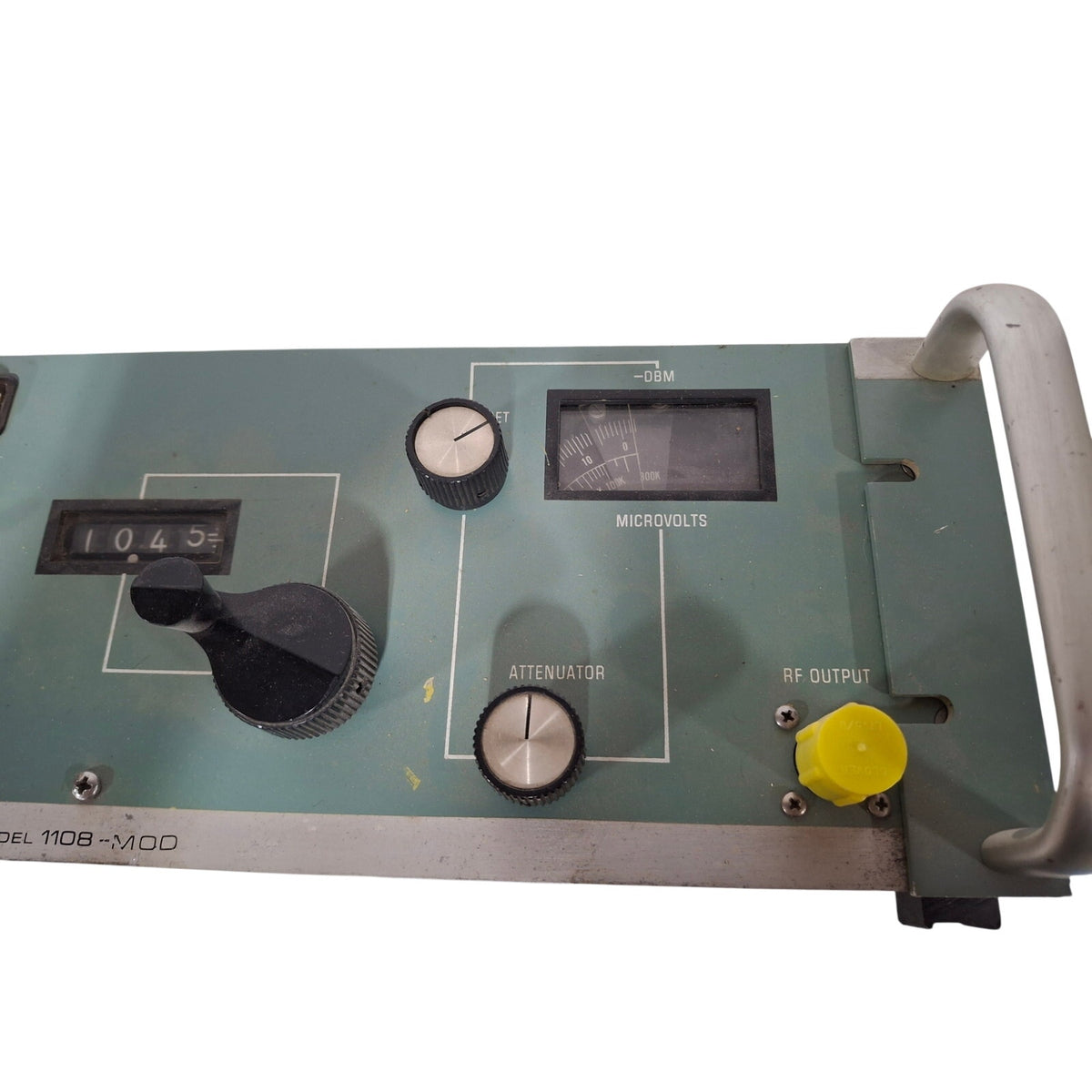Vintage Polarad 1108-MOD 7–11 GHz Microwave Signal Generator, Used Untested