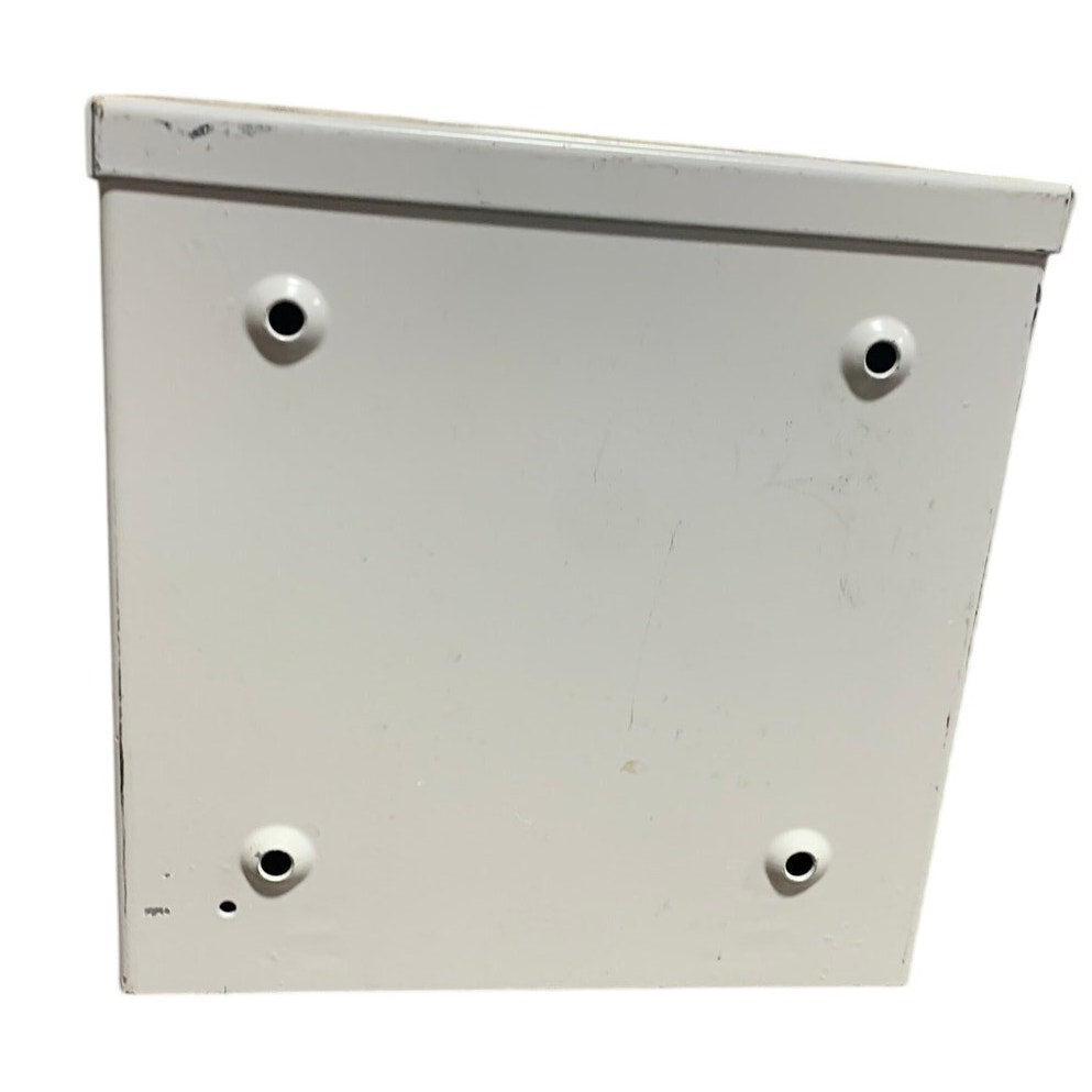 NEMA 3R Rainproof Electrical Enclosure Junction Box 8.5" x 8" x 4" VG Condition
