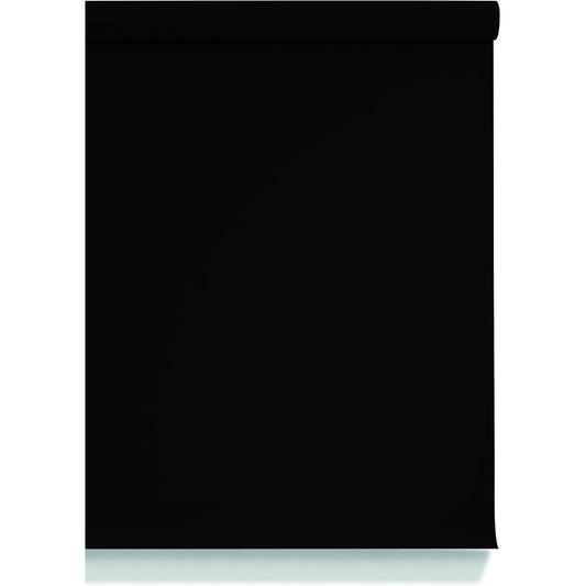Superior Seamless 107" x 36 ft Black Photo Background Paper Roll — New