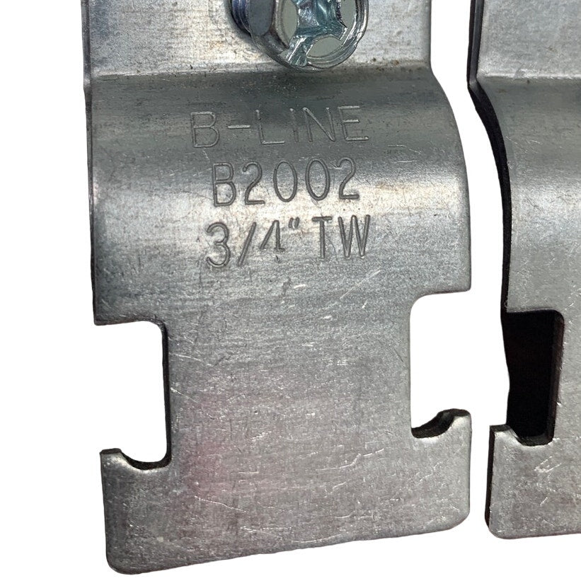 10 New B-Line or Other Brands B2002 3/4” TW Aluminum Pipe Strut Sets