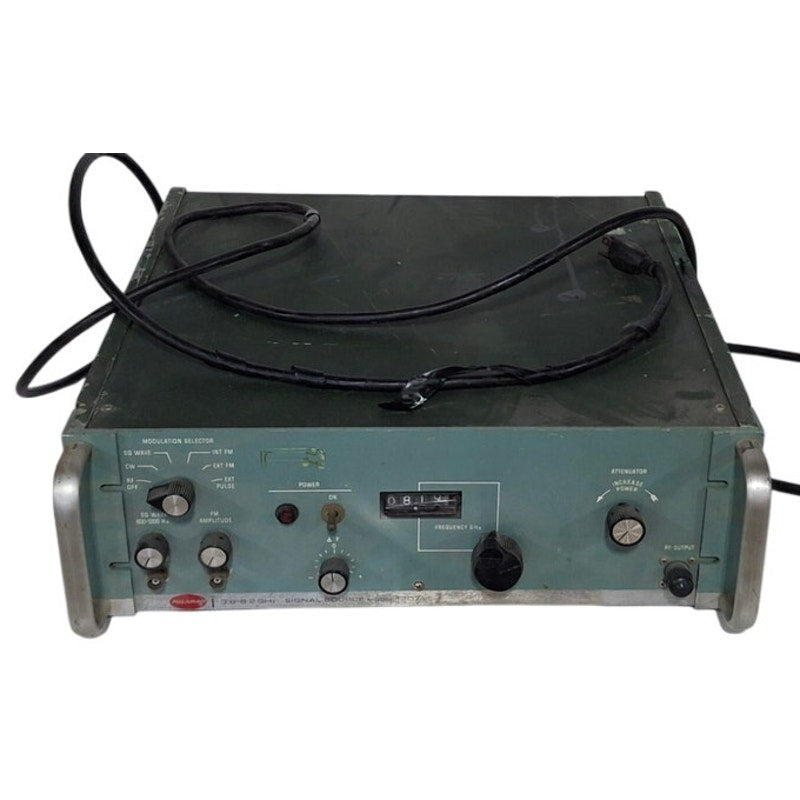 Polarad 1207A 3.8–8.5 GHz Microwave Signal Source, Operation Unverified
