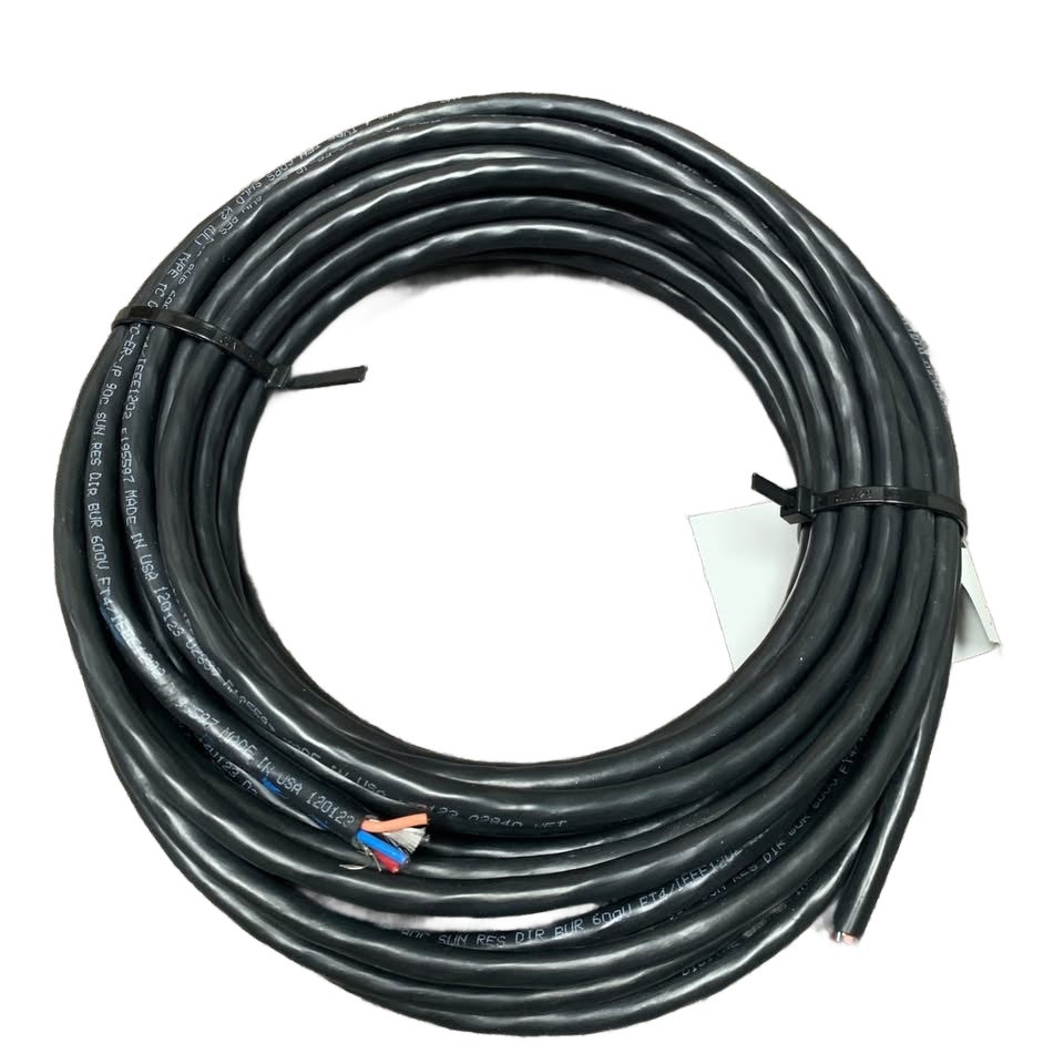Advanced Digital Cable 18/4 AWG Shielded Direct Burial Cable, 40 ft, New
