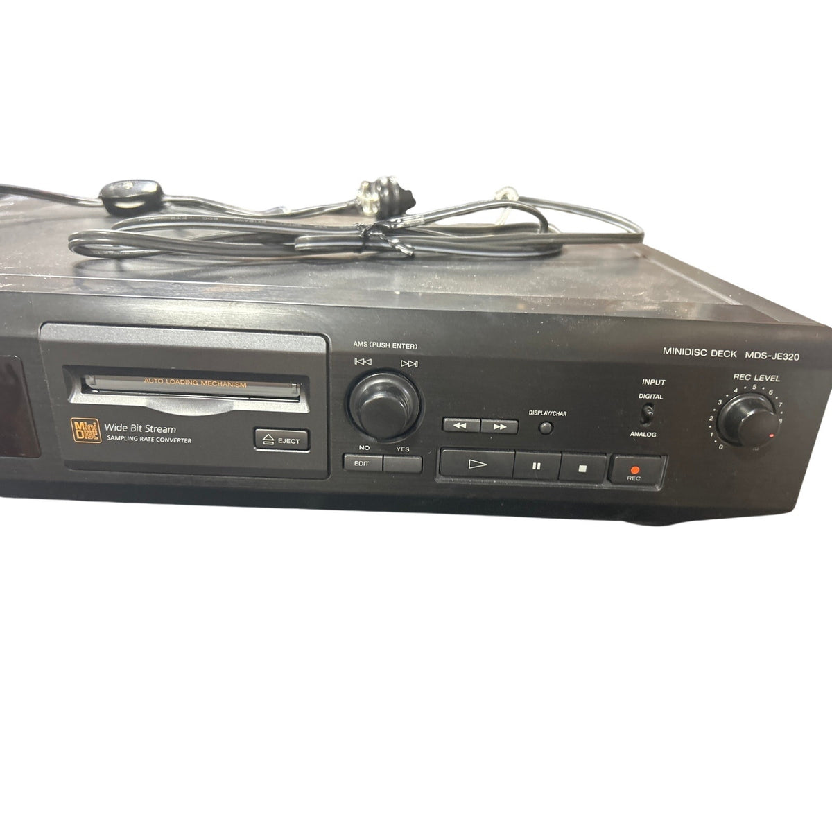 Vintage 1998 Sony MDS-JE320 MiniDisc Deck Player / Recorder (Untested)