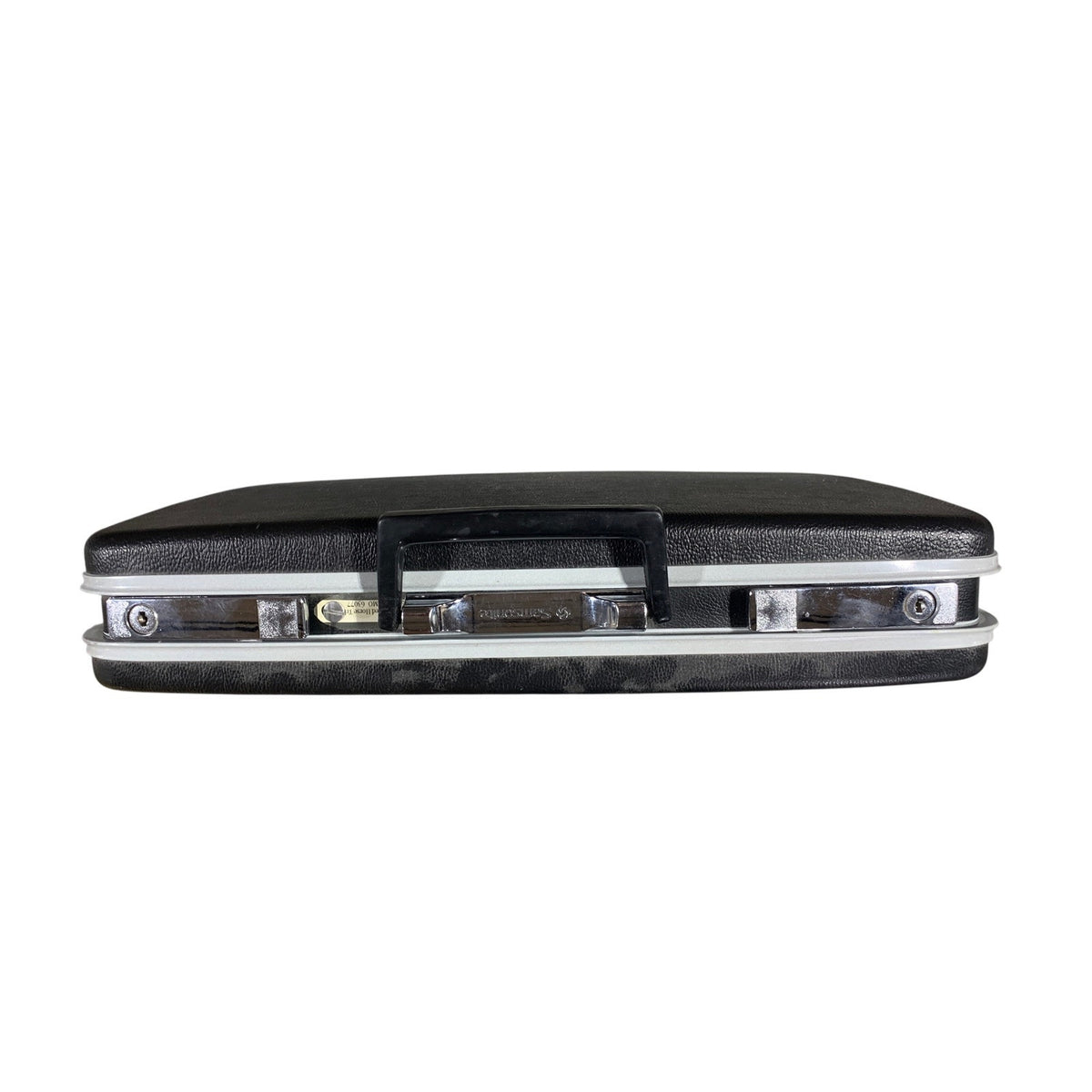 Vintage Black Samsonite Hard Shell Attache Briefcase Case 19.5 x 13.5