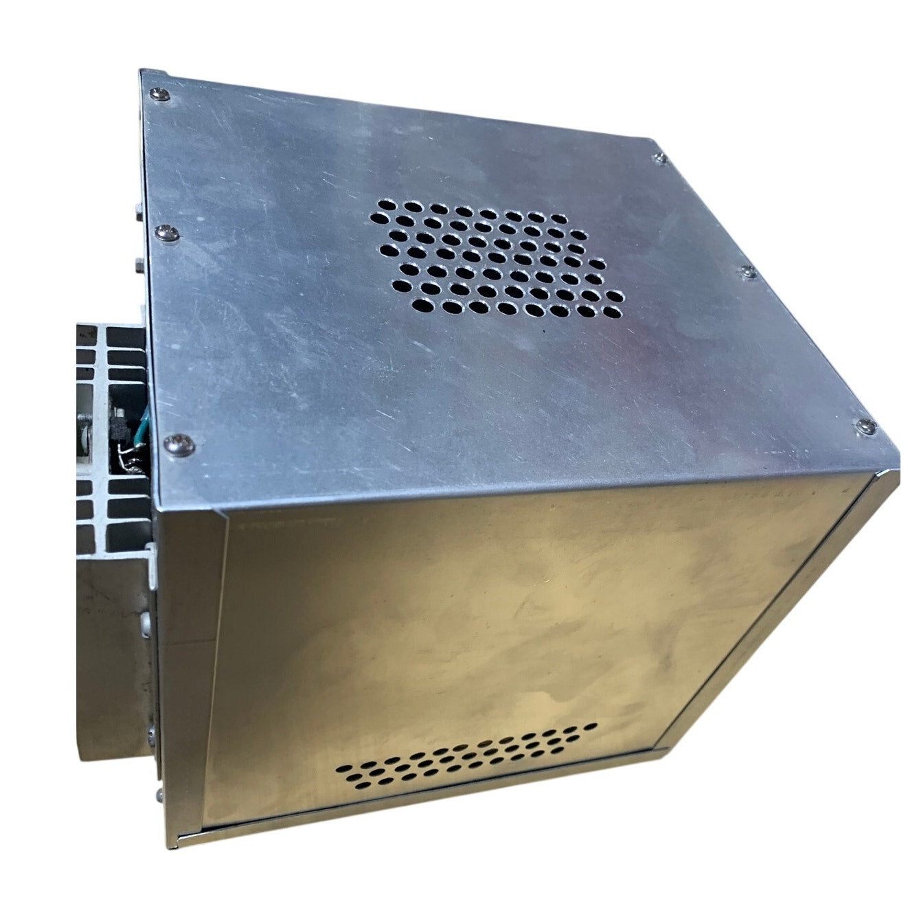 Custom-Built DC Regulated Bench Power Supply — 0–25V, Adjustable Current Limit