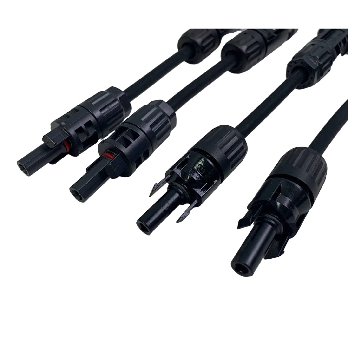 New CASE  36 pcs Enphase Adaptor TE Solar Connector PV4-S MC4 Jumper Cable 150mm