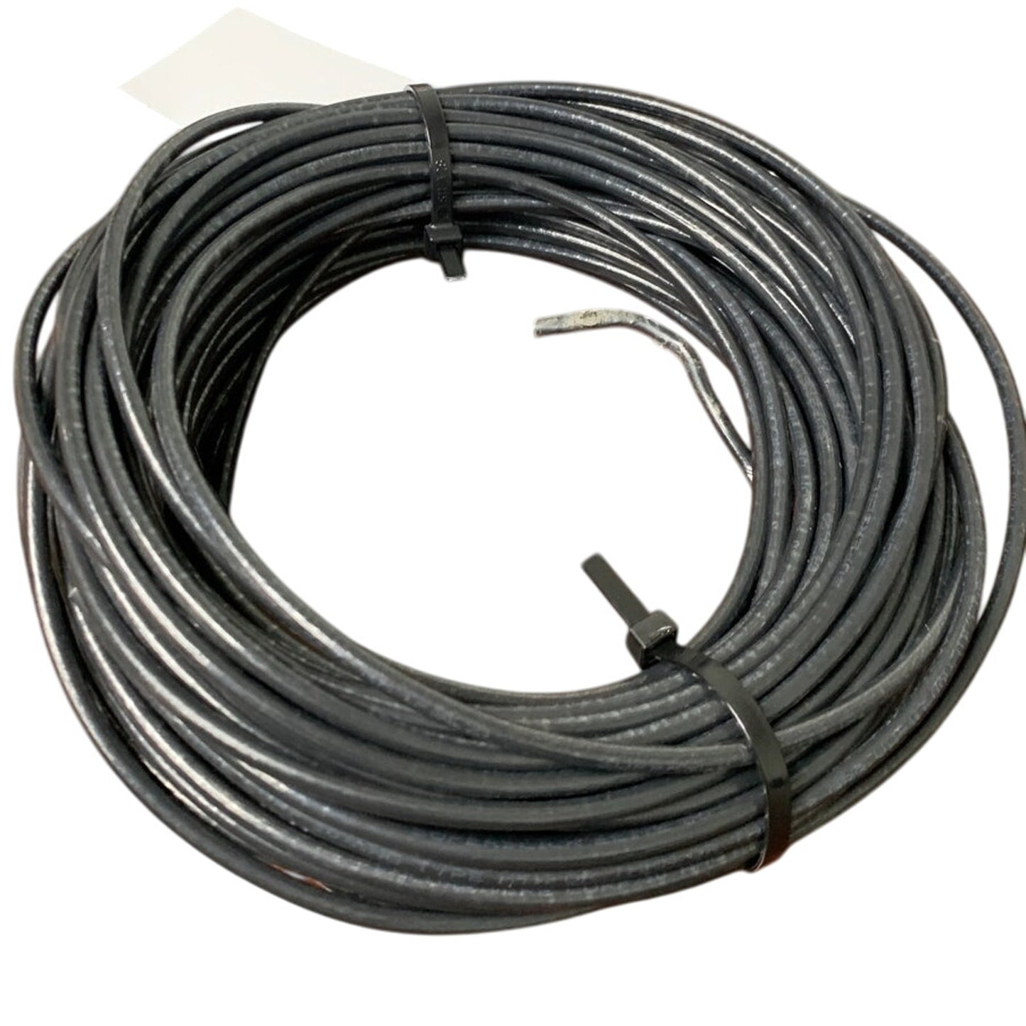 New 100’ Black 10 AWG THHN THWN Stranded Copper Wire - Open Box