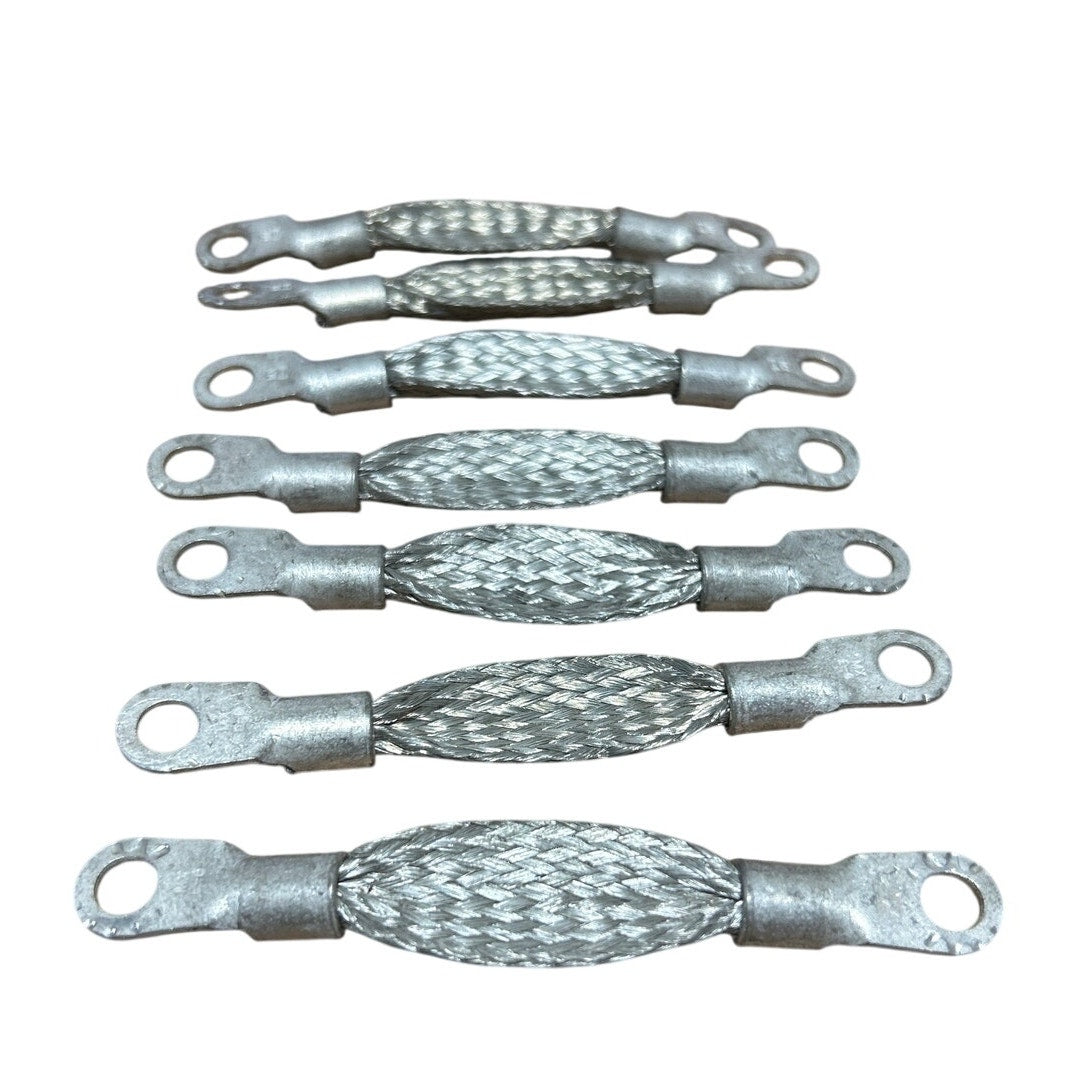 New Open Box Ironridge RS-GDLG-002 6pcs Silver 4" T-Bolt Grounding Lugs