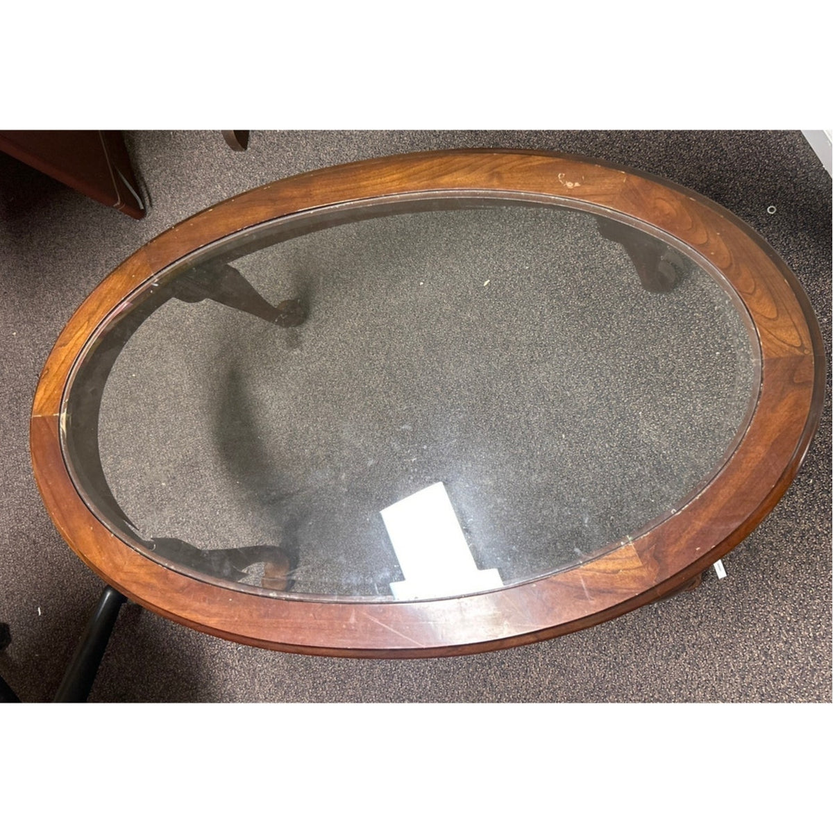 Vintage Solid Wood Coffee Table / Cocktail Table (42" × 25" × 17")