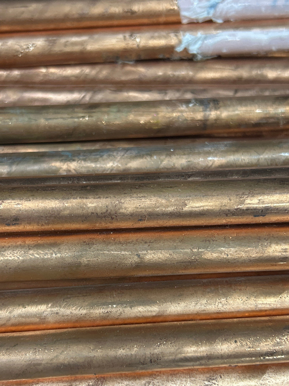 1/2" x 8 ft Copper-Clad Steel Grounding Rod — Open Box, Per Rod