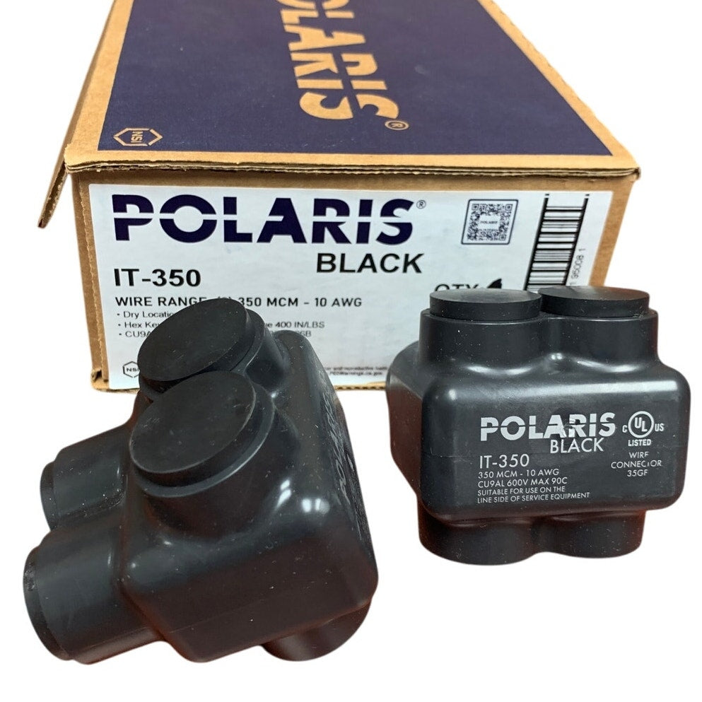 2 New Polaris IT-350 Dry Location Application Wire Connector Assemblies Open Box