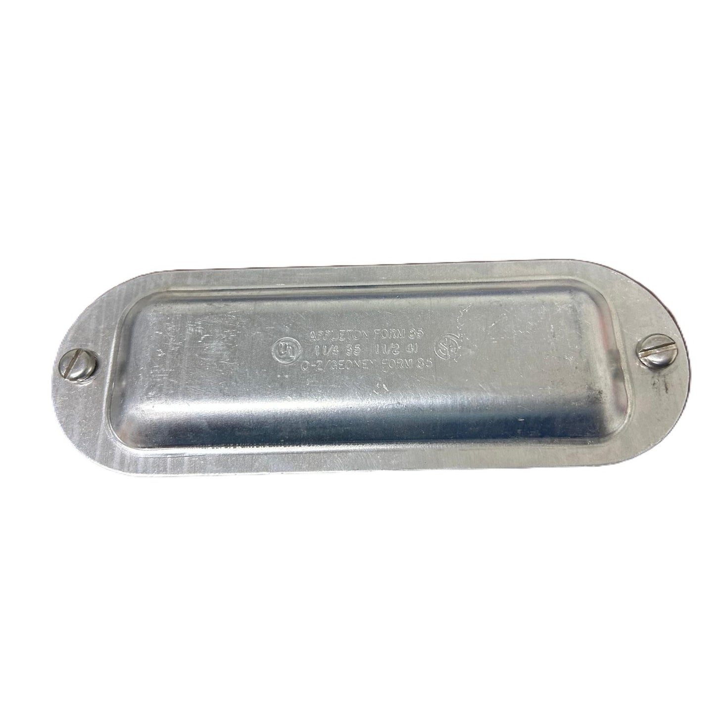New Open Box UL Listed E121488 Aluminum Conduit Body Cover 1.25" and 1.5"
