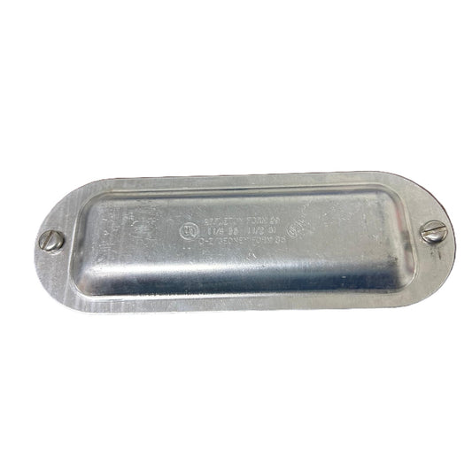 New Open Box UL Listed E121488 Aluminum Conduit Body Cover 1.25" and 1.5"