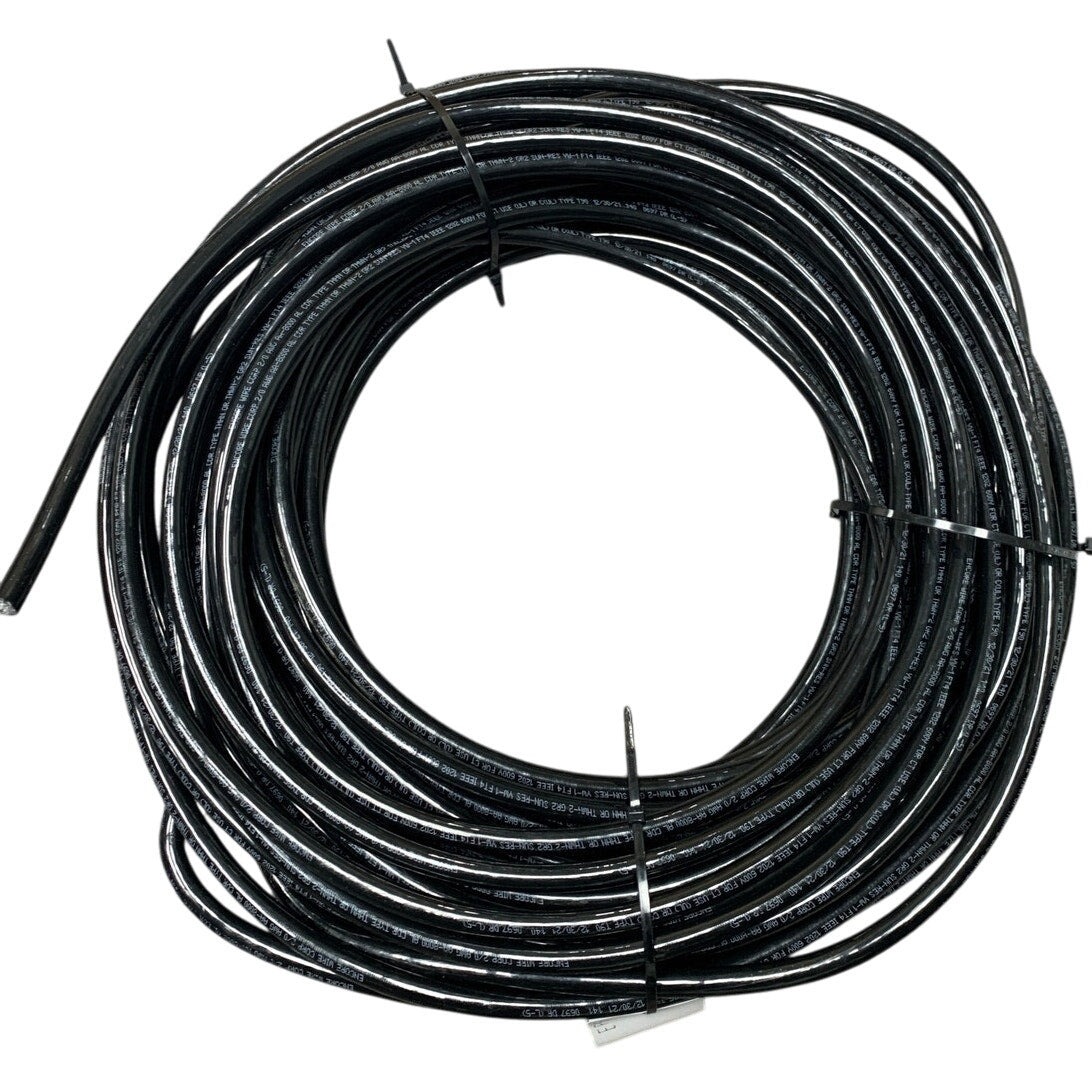 100' New Encore Wire 2/0 Black Stranded Aluminum Cable Electrical Wire