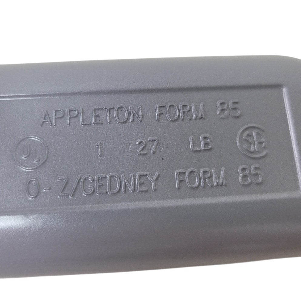Lot of 4 New Appleton Form 85 Aluminum Conduit Body Type LB 1" Threaded