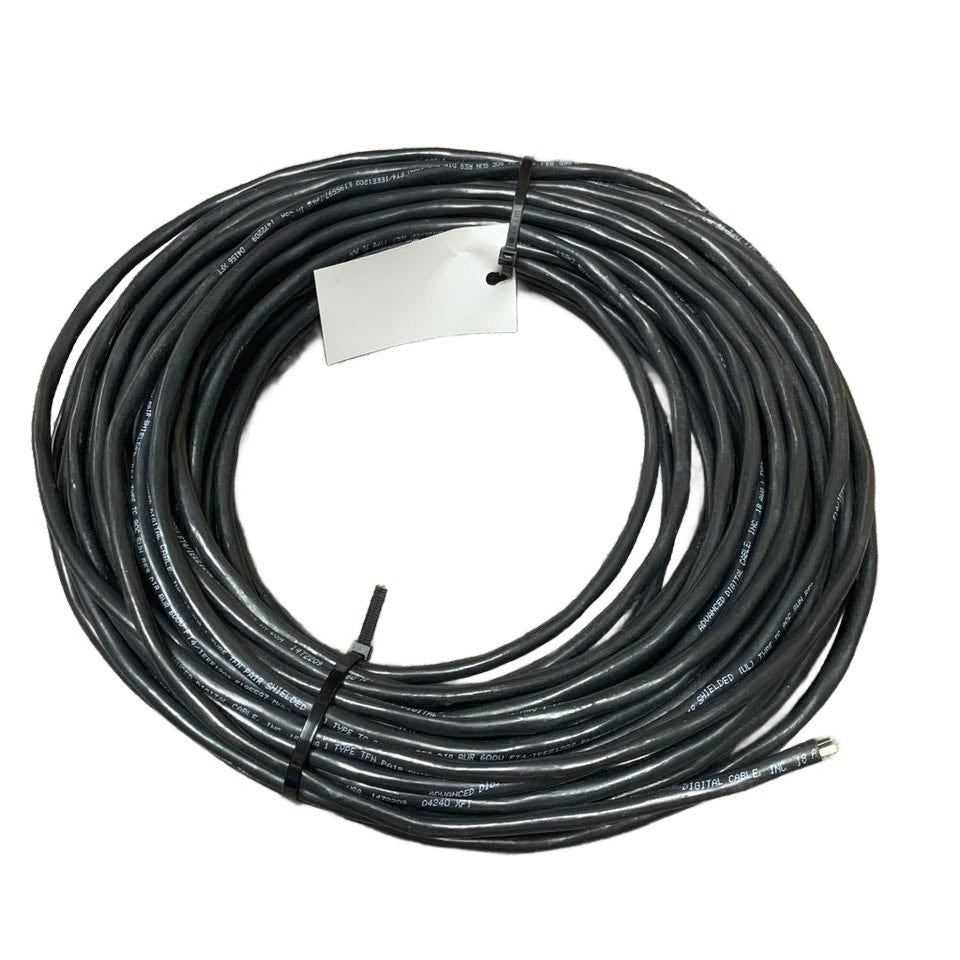 Advanced Digital 18 AWG 1-Pair Shielded 600V Type TC Direct Burial Cable — 100 ft