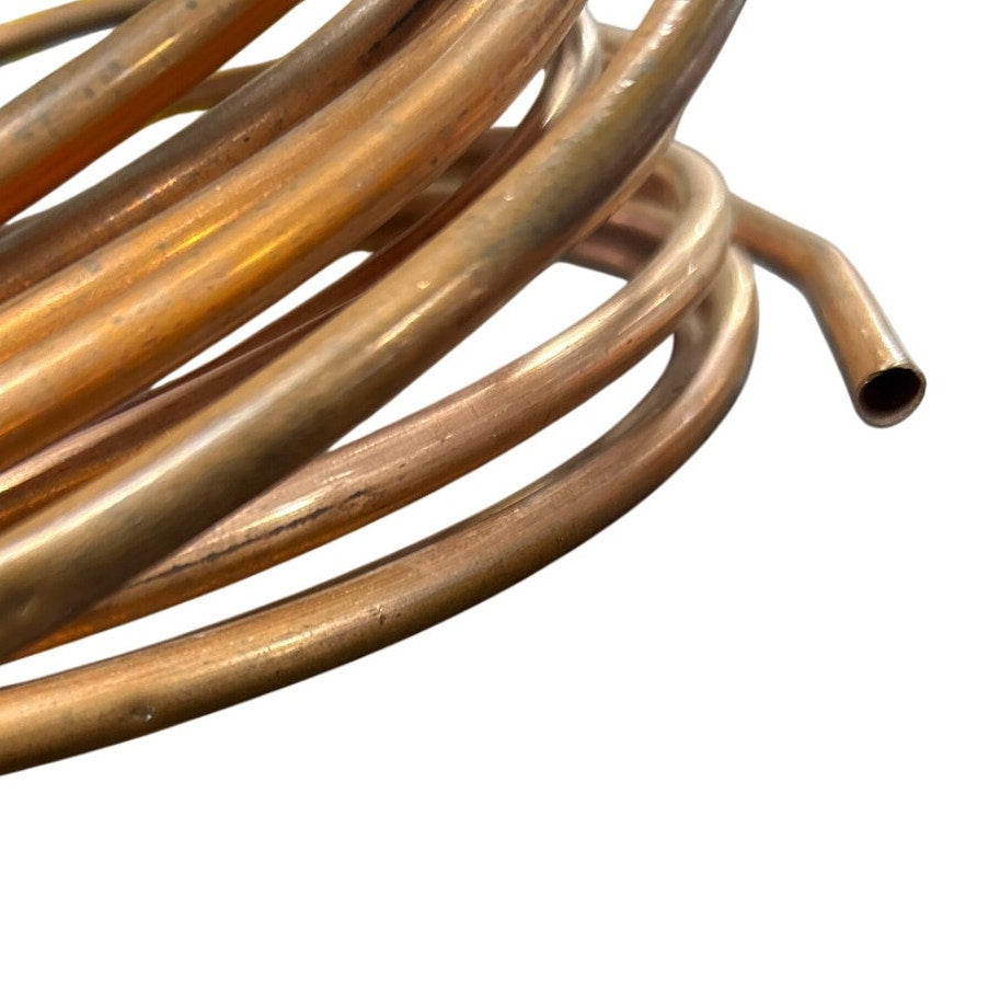 New 1/4" by 20 Feet Soft Copper Tube For Solder Fittings Soldering - Open Box