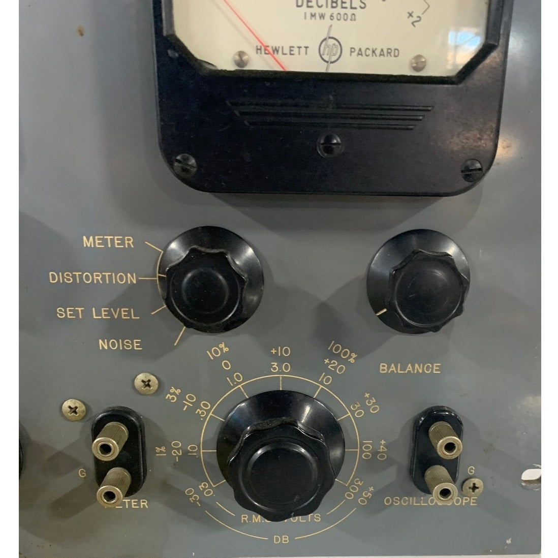 Hewlett-Packard HP 330D Distortion Analyzer — Vintage Audio/RF Test Equipment