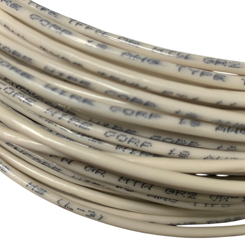 New 100' Encore Wire White 18 AWG THHN THWN Stranded Copper Wire - Open Box