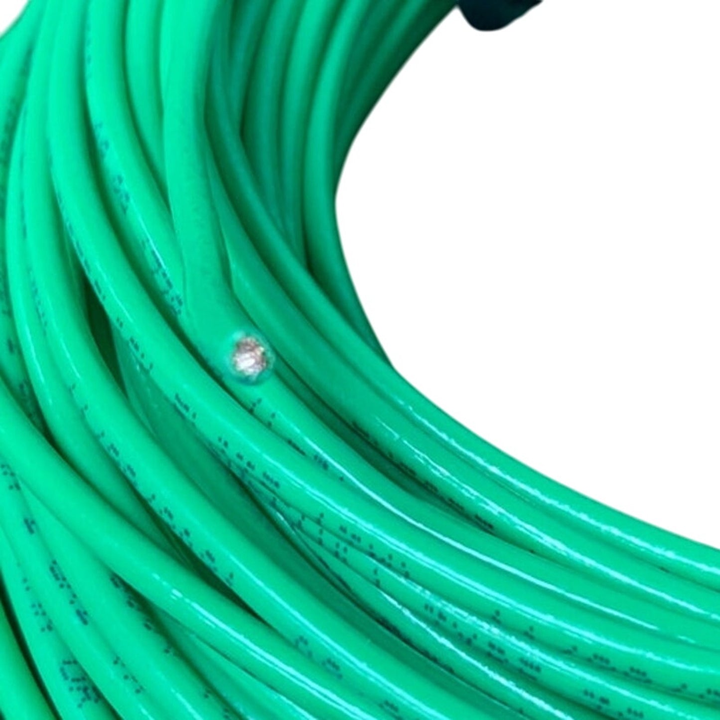 New 60’ Green 14 AWG THHN THWN Encore Corp Stranded Copper Wire - Open Box